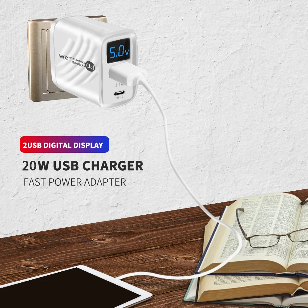 Novo 20W USB Fast Charger